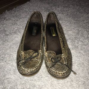 Sperry’s Snake Skin Loafers